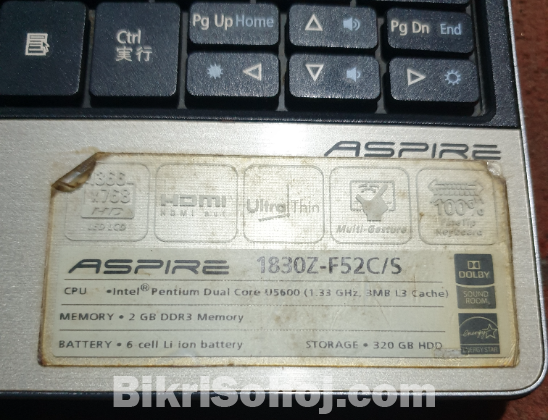 Acer aspire notebook